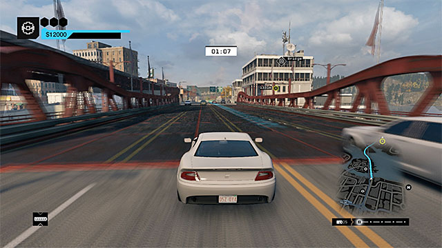 Avoid collisions and keep an eye out for possible shortcuts - Contract types | Fixer Contracts - Fixer Contracts - Watch Dogs Game Guide