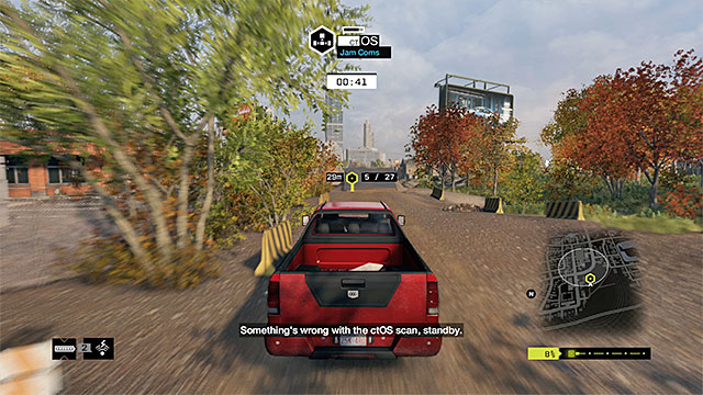 Watch out, while driving along the off-road fragments and on the ramp - Contracts - Parker Square | Fixer Contracts - Fixer Contracts - Watch Dogs Game Guide