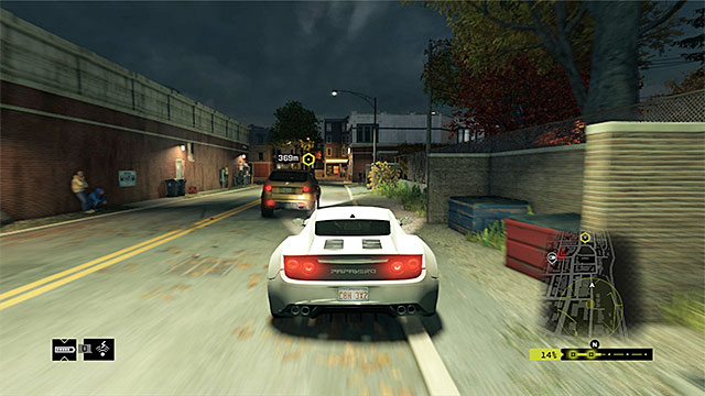 Avoid the police scans, along your way to the drop point - Contracts - Parker Square | Fixer Contracts - Fixer Contracts - Watch Dogs Game Guide