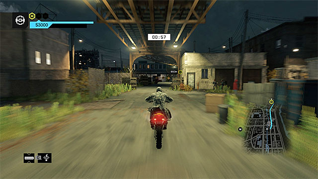 The enduro bike will provide you with freedom of choosing the route - Contracts - The Wards | Fixer Contracts - Fixer Contracts - Watch Dogs Game Guide