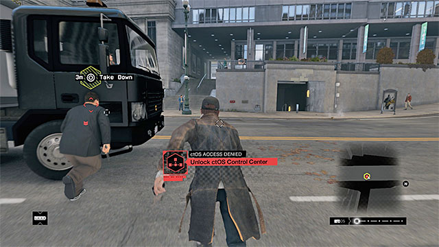 It is best to come close to the criminal and knock him down - Mission 2 (Big Brother) | Main missions - Act I - Main missions - Act I - Watch Dogs Game Guide