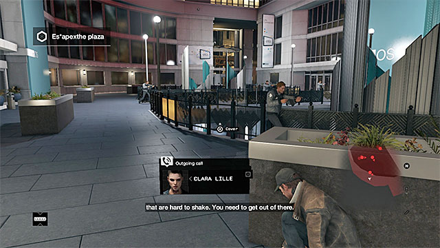 Do not wait for what happens next, turn away and dart out of the room, through the door ahead of you - Mission 5 (Open Your World) | Main missions - Act I - Main missions - Act I - Watch Dogs Game Guide