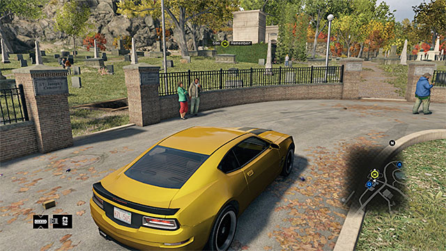 The cemetery - Unlocking mission 7 | Main missions - Act I - Main missions - Act I - Watch Dogs Game Guide