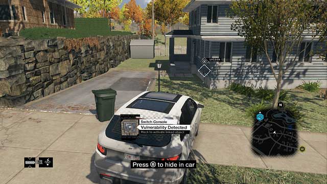 The activator at the neighboring house - 01-08 | Private Invasions - Private Invasions - Watch Dogs Game Guide
