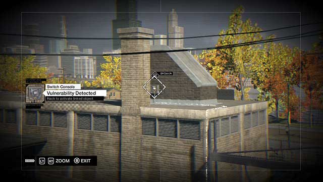 The activator at the chimney - 01-08 | Private Invasions - Private Invasions - Watch Dogs Game Guide