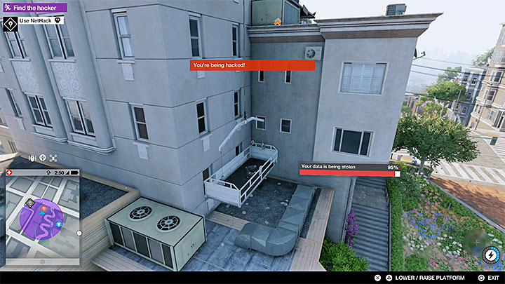 Use the lift - Paint Job (graffiti mission) | Side Operations - Side Operations - Watch Dogs 2 Game Guide