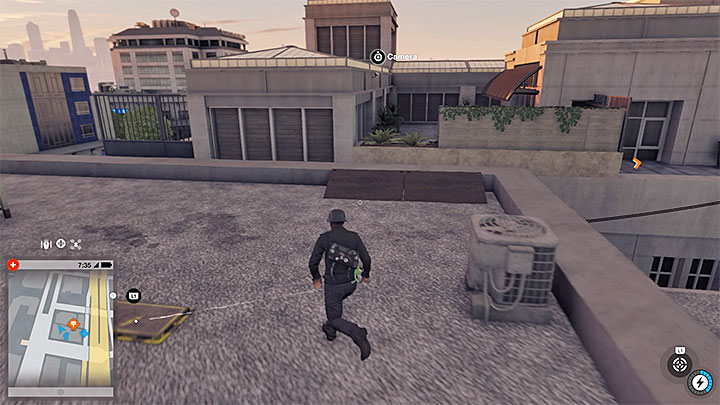 Use the unlocked entrance and take the ladder up - Paint Job (graffiti mission) | Side Operations - Side Operations - Watch Dogs 2 Game Guide