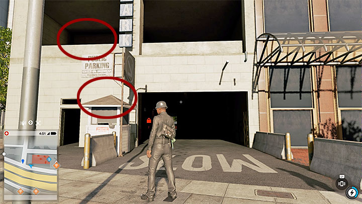 The first graffiti (point 9 on our map) has to be painted on the wall of a building in the central part of Oakland, a group of enemies located near our target destination is an additional obstacle - Paint Job (graffiti mission) | Side Operations - Side Operations - Watch Dogs 2 Game Guide