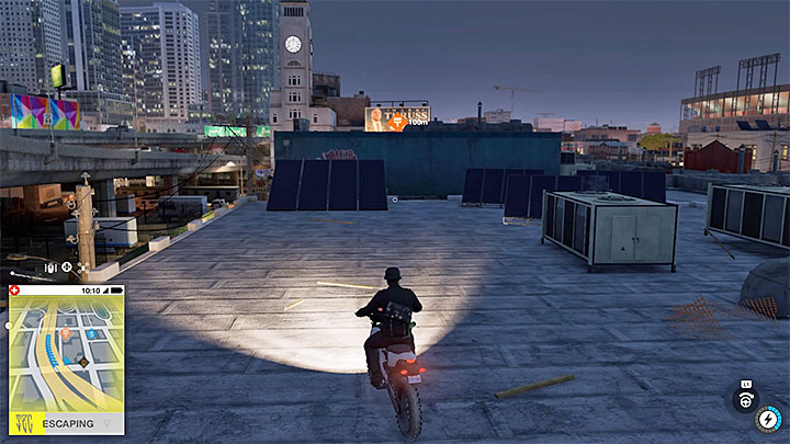 The last, fourth graffiti (point 12 on our map) has to be painted on a billboard on the roof of a building located to the east of the Mission Dolores park - Paint Job (graffiti mission) | Side Operations - Side Operations - Watch Dogs 2 Game Guide