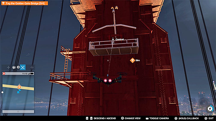 Bring the lift down - Paint Job (graffiti mission) | Side Operations - Side Operations - Watch Dogs 2 Game Guide