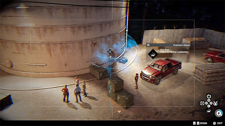You can set traps by choosing the right elements to hack - General hints - The Basics - Watch Dogs 2 Game Guide