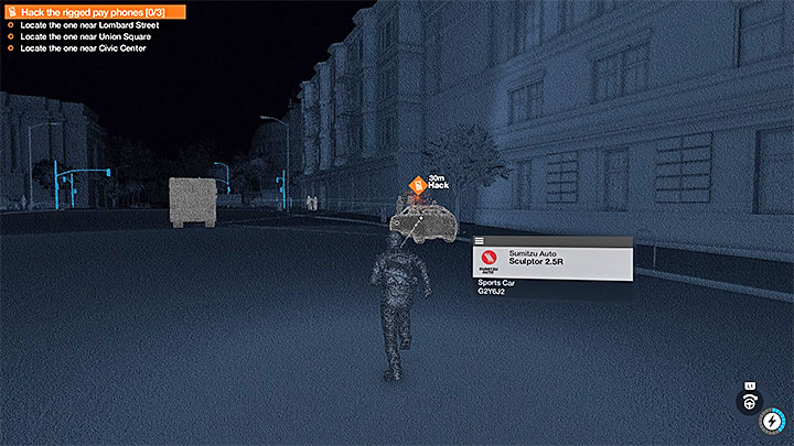 The Civic Center booth is to the northwest from the square - The Name Game (phone booths hacks mission) | Side Operations - Side Operations - Watch Dogs 2 Game Guide