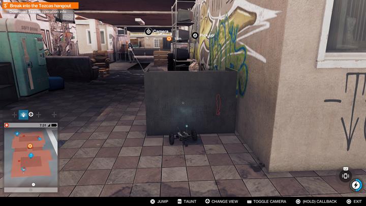 The important thing is to use the Jumper to initiate the download process - Eye for an Eye | Main Operations - Main Operations - Watch Dogs 2 Game Guide