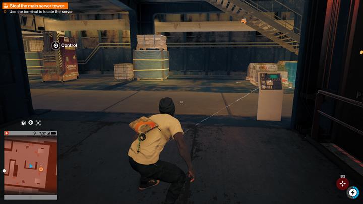 Use the elevator, ride upstairs and stun encountered guards - Shanghaied | Main Operations - Main Operations - Watch Dogs 2 Game Guide