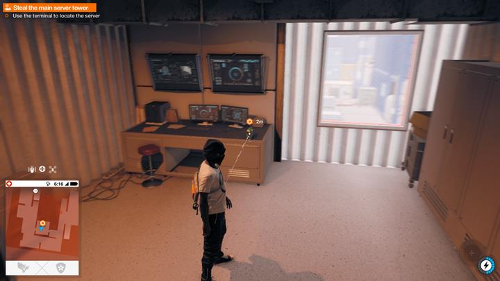 The panel will reveal the location of the server - Shanghaied | Main Operations - Main Operations - Watch Dogs 2 Game Guide