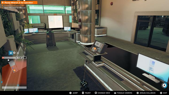 Open the doors for Wrench and take Marcus to the robot youve arranged. - Robot Wars | Main Operations - Main Operations - Watch Dogs 2 Game Guide