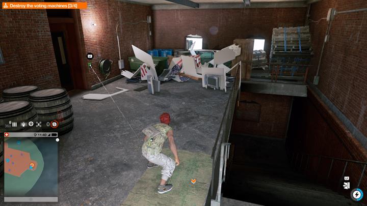 Destroy the machines with explosives or guns. - Power to the Sheeple | Main Operations - Main Operations - Watch Dogs 2 Game Guide