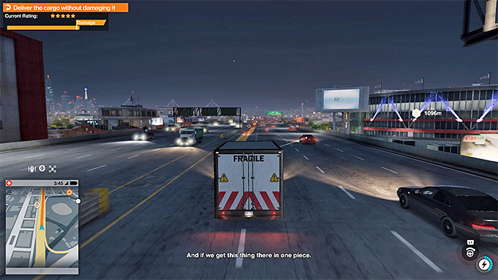 Better stay away from other cars in order not to risk an accident - Driver San Francisco optional missions - Side Operations - Watch Dogs 2 Game Guide