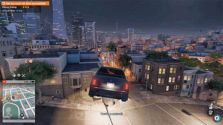 Make a long jump from every ramp - Driver San Francisco optional missions - Side Operations - Watch Dogs 2 Game Guide