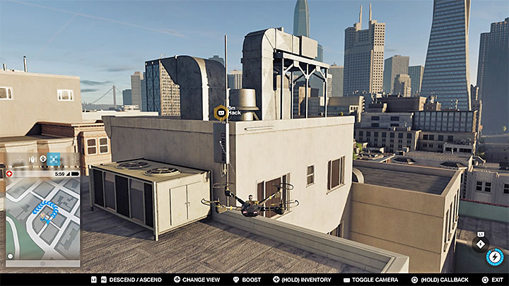 You can learn of this mission if you hack the antenna located on the roof of building near Coit Tower (northern San Francisco) - Stolen Signals | Side Operations - Side Operations - Watch Dogs 2 Game Guide