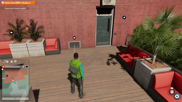 Use the vent once again, in order to reach the room with the e-mails - Cyberdriver | Main Operations - Main Operations - Watch Dogs 2 Game Guide