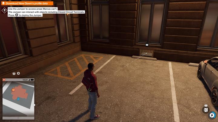 You can use this vent to get inside - False Profits | Main Operations - Main Operations - Watch Dogs 2 Game Guide