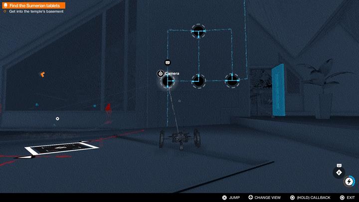 You have to connect the nodes to gain access to the elevator - False Profits | Main Operations - Main Operations - Watch Dogs 2 Game Guide