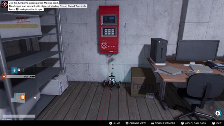 Use the jumper to give Marcus access - Haum Sweet Haum | Main Operations - Main Operations - Watch Dogs 2 Game Guide