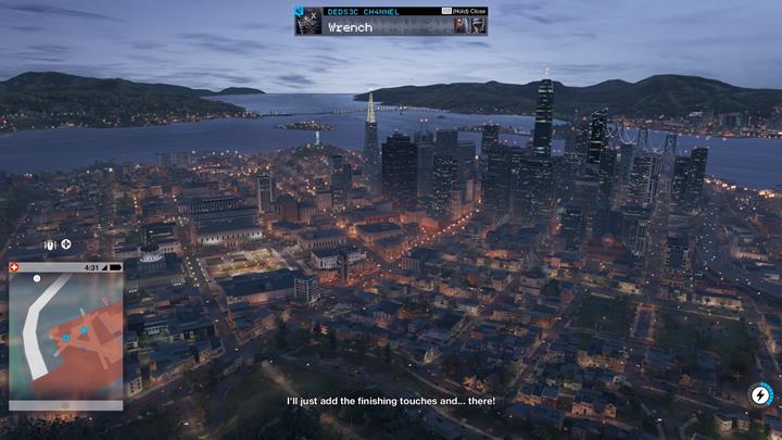 After hacking turn the receiver left, to the tower - Haum Sweet Haum | Main Operations - Main Operations - Watch Dogs 2 Game Guide