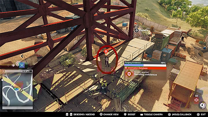 The secret is located on the top of huge scaffolding underneath the highway - Key data - locations from 1 to 12 - Collectibles - Watch Dogs 2 Game Guide