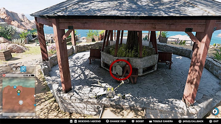 Start watching the guards, and dont let anyone notice you - Key data - locations from 13 to 24 - Collectibles - Watch Dogs 2 Game Guide