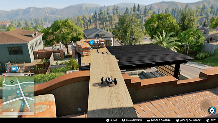 This pain job can be found on the roof of a metal construction - reaching it may look difficult at first - Paint jobs, clothing and unique vehicles - Collectibles - Watch Dogs 2 Game Guide