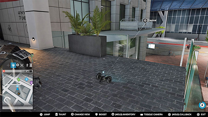 This paint job can be found on the roof of one of the buildings in the center - Paint jobs, clothing and unique vehicles - Collectibles - Watch Dogs 2 Game Guide