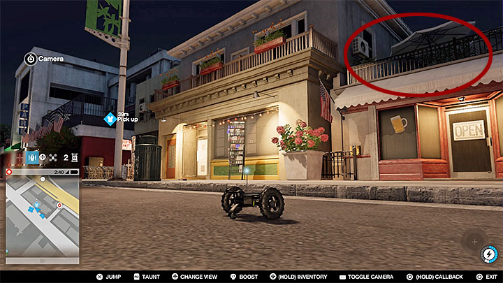 This secret is lying on a balcony of one of the buildings - Paint jobs, clothing and unique vehicles - Collectibles - Watch Dogs 2 Game Guide