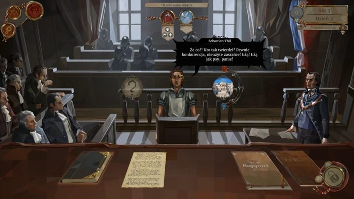 Possible mistakes: 1 - Day 3 - Sebastian Thil, son of the butcher - Act 3 - Fraternité - We. The Revolution Guide