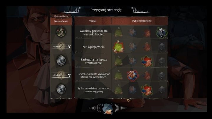 Then, you will participate in a debate with the men of Paris about the movement of freeing women and giving them basic rights - Day 3 - Sebastian Thil, son of the butcher - Act 3 - Fraternité - We. The Revolution Guide