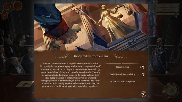 Before the trial, you will receive a letter with a new event - Day 4 - Claudine Sessier, midwife - Act 3 - Fraternité - We. The Revolution Guide