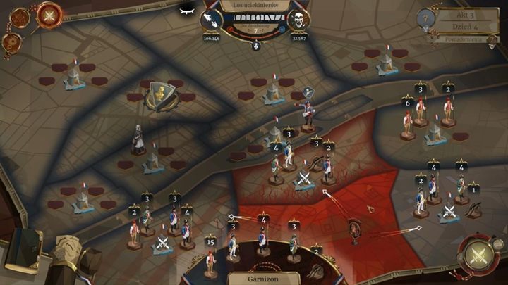 At the evening, once again decide what military actions you want to take in Paris - Day 4 - Claudine Sessier, midwife - Act 3 - Fraternité - We. The Revolution Guide