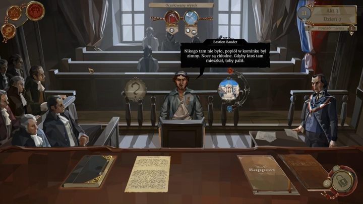 Possible mistakes: 1 - Day 7 - Bastien Baudet, baker - Act 3 - Fraternité - We. The Revolution Guide