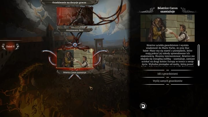 In the evening the 5th day of intrigue awaits you, which is really important - Day 19 - Lucas Adnet, craftsman and lone father | We The Revolution Walkthrough - Act 1 - Freedom - We. The Revolution Guide