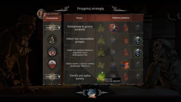 You are going to negotiate with Jacques-Rene Hebert - Day 8 - Quick trials and intrigue against Robespierre - Act 2 - Egalite - We. The Revolution Guide