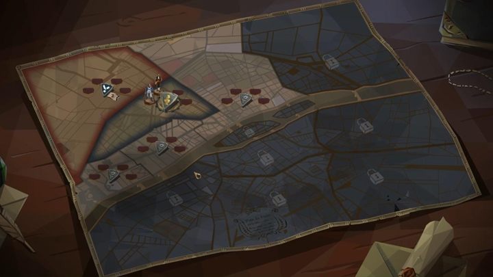 Paris has been divided into sections that can be transferred and controlled by you and other political players - Actions on the Map of Paris in We The Revolution - Basics - We. The Revolution Guide