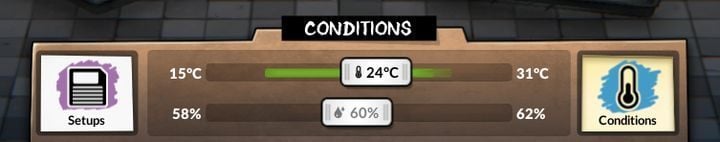 If you want to change the proportions of the nutrients, you need to click on the plant and enter the middle tab on its panel, as shown in the picture below - Growing marijuana in Weedcraft Inc - The Basics - Weedcraft Inc Guide