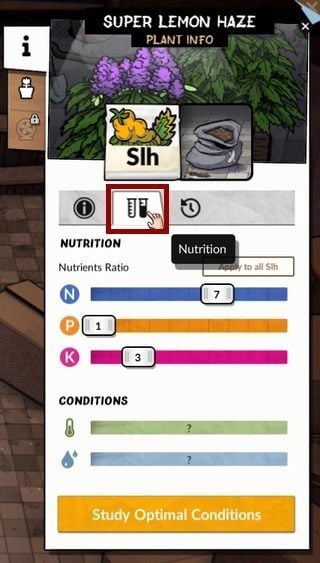 Once you choose the proportions, you can focus on making sure the crops stay healthy - Growing marijuana in Weedcraft Inc - The Basics - Weedcraft Inc Guide