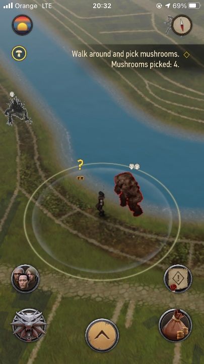 In some cases, you can get additional actions - Witcher Monster Slayer: The Great Mushrooming - walkthrough - Witcher Monster Slayer: Walkthrough - Witcher Monster Slayer Guide