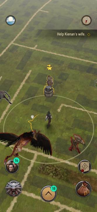 The blacksmith can be easily found on the map - Witcher Monster Slayer: The Dark Side Of The Full Moon - walkthrough - Witcher Monster Slayer: Walkthrough - Witcher Monster Slayer Guide