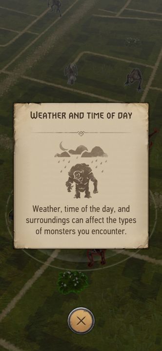 On rainy days, you can encounter more monsters on the streets - Witcher Monster Slayer: Legendary monsters - how to find them? - Witcher Monster Slayer: FAQ - Witcher Monster Slayer Guide