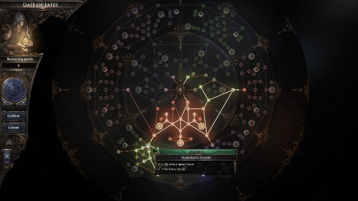 Increases the attack speed and force field - Assassin | Character class in Wolcen - Skills, character development - Wolcen Lords of Mayhem Guide