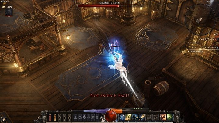 Charge - Alastor can perform quick attacks that not only make it easier for him to move around the map but also allow him to inflict significant damage - Alastor | Bosses in Wolcen - Bosses - Wolcen Lords of Mayhem Guide