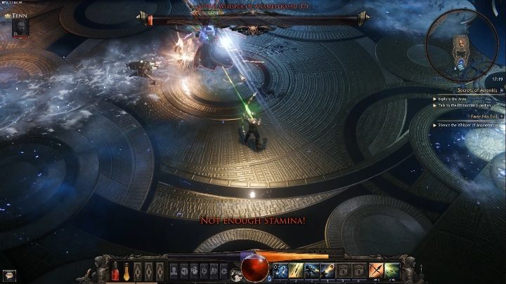 The best way to fight this enemy is to use ranged weapons - Yudai, Whisper of Anameterassu | Bosses in Wolcen - Bosses - Wolcen Lords of Mayhem Guide